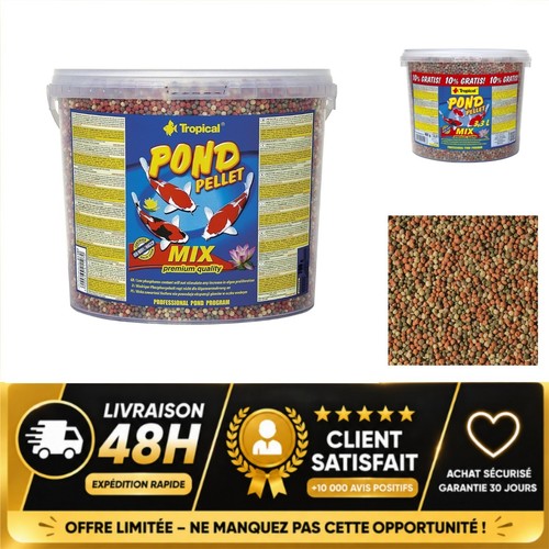 Tropical pond pellet mix - tropical,