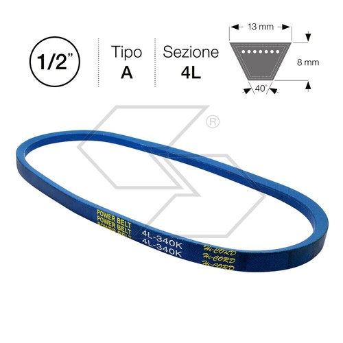 72081 courroie lames pour - lames,