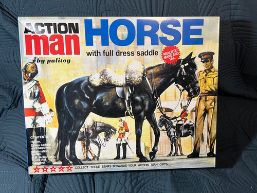 Action man 40th cheval - action, neuf