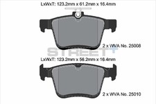 Plaquettes de frein AUDI TT