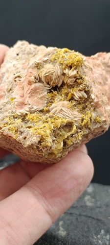 Top mimétite sur barytine - !,