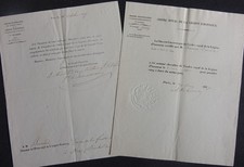 Marshal Gerard Autograph / Legion of Honor