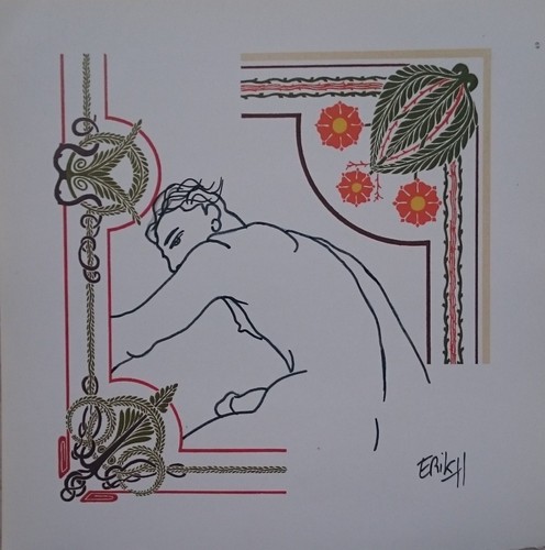 Masculin art déco erik h - nu, erik-h