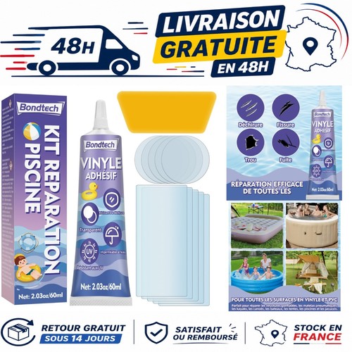 Kit réparation piscine - réparation,