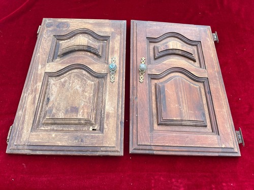 Paire portes anciennes - portes,