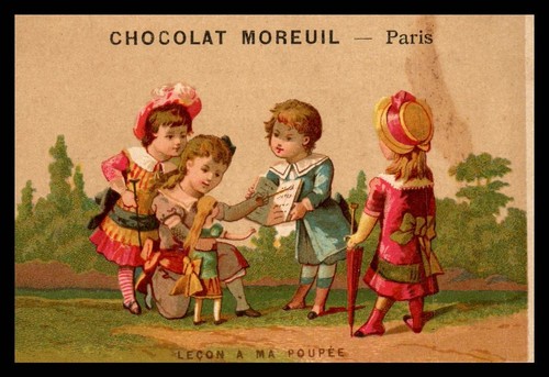 Chromos chocolat moreuil - chromos,