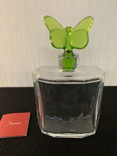 Rare Baccarat Crystal Butterfly Cap Cognac Carat