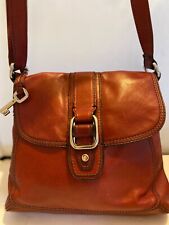 * Fossil * sac à main en cuir  vintage à saisir bag