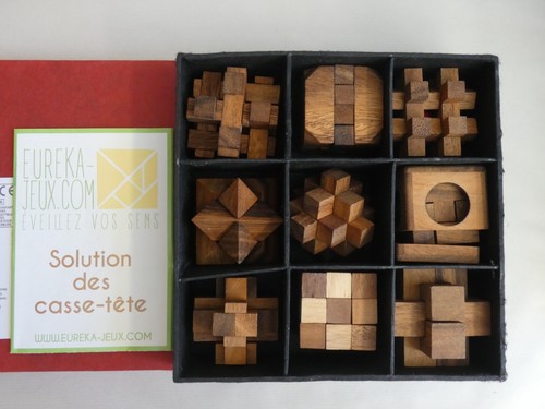 Coffret jeux casse tête - coffret,