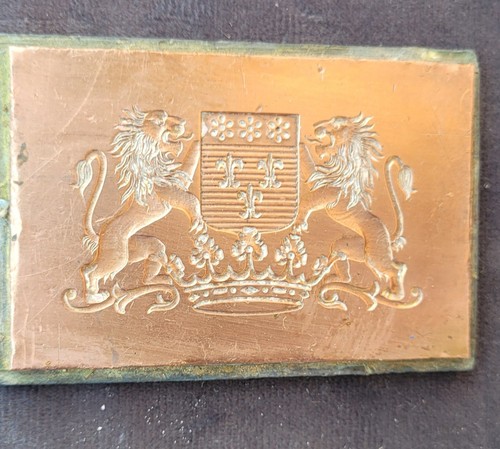 Ancienne matrice cuivre - cuivre, xix