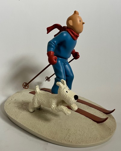 Herge figurine tintin ski - figurine,