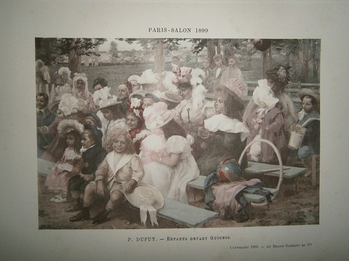 Engraving 1899 color - engraving, 19°