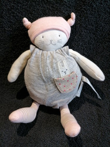 Doudou peluche chat - , moon