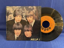 THE BEATLES HELP SOE 3769 ORIGINAL FRANCE EP/45T VG+