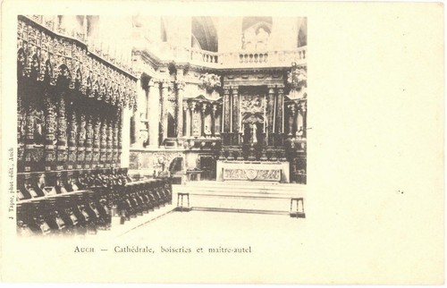 Cpa auch cathédrale - auch,