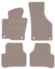 Tapis de sol en velours Beige