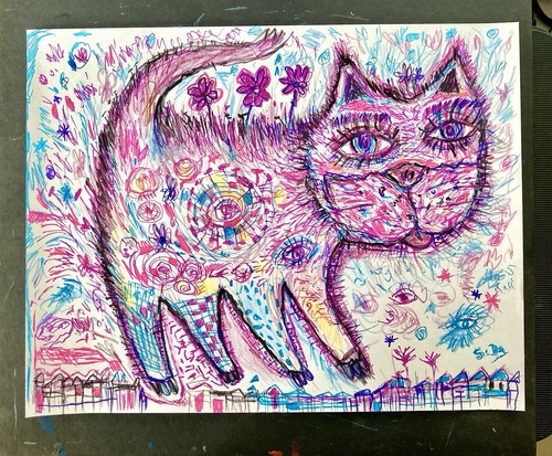 Tableau chat chaton - chat, chatte