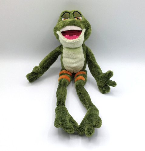Peluche grenouille naveen - grenouille,