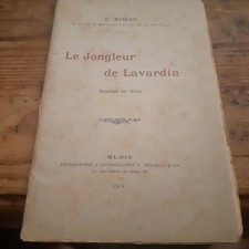 le jongleur de lavardin F. SIMON migault 1902