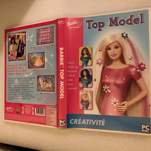 Barbie top model créativité - model,