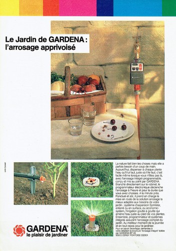 Advertising 018 1987 gardena - advertising,