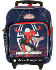 *Trolley / cartable à roulettes SPIDERMAN 38 cm