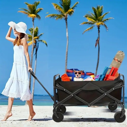 Chariot plage pliable - chariot,