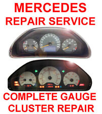 Mercedes W208 CLK320 CLK430 Instrument Cluster LCD Display Screen Pixel Repair
