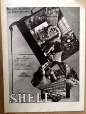 SHELL huile et essence - Des