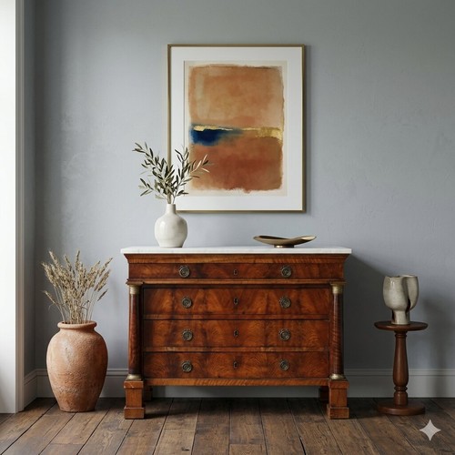 Commode empire ancienne - commode, acajou