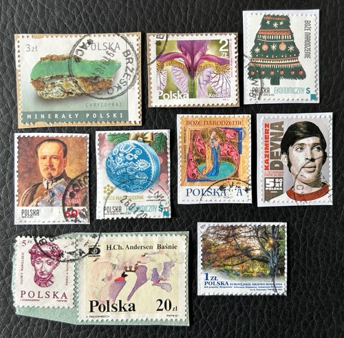Lot timbres de pologne - lot,
