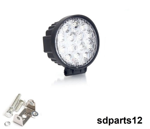 Phare travail rond 12v - phare, 12v-24v