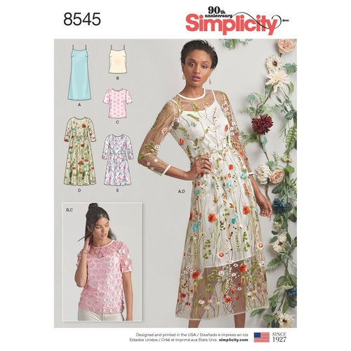Simplicity 8545 femmes petite - 8545,