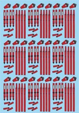 DECALS 1/43 REF HSR HARNAIS DE