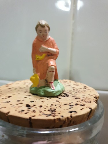 Ancien santon creche - ancien, noel