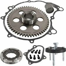 OCTOPUS Starter Clutch Gear One Way Bearing and Gasket Kit set for Yamaha Raptor