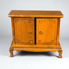 Buffet miniature bois vintage ancien maison de poupée meuble déco collection