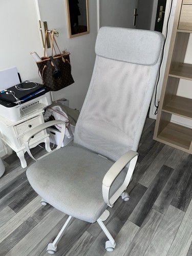 Chaise markus ikea grise - chaise,