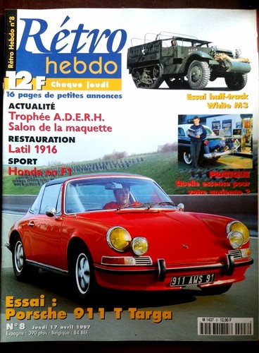 Retro hebdo essai - retro, n°8;