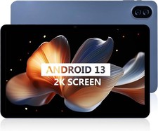 Veidoo 12 inch Tablet Android 13 16GB RAM+256GB ROM, dual sim +2.4G&5G WIFI USED