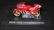 1:22 CHAMPION RACING MOTOR BIKE MOTO GP DERBI 125GP  MARTINEZ ASPAR 1988 UNBOXED