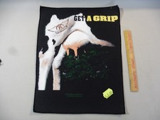 DOSSARD AEROSMITH / GET AGRIP / 1991/ NEUF EN TISSU / À COUDRE