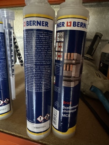 Berner scellement chimique - scellement,