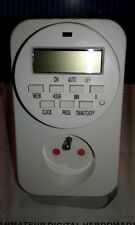 Programmateur digital hebdomadaire 16A.