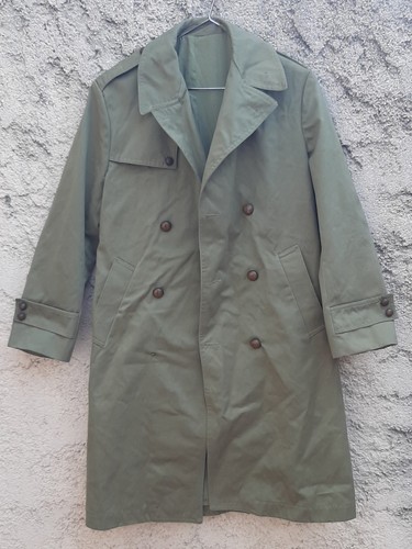 Trench coat overcoat vintage - coat,