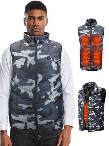 Heated vest body warm - heated, electric