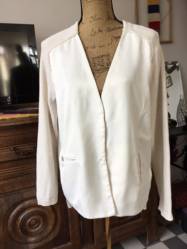 Blazer femme coton - 36, (grand)