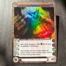 Tarin Super Rare Foil 1st Edition Alliances Unraveled 45/200 Chaotic TCG