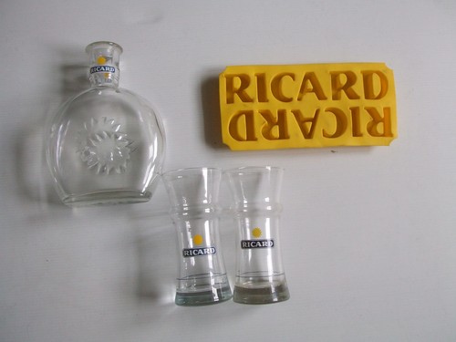 Lot ricard carafe - lot,
