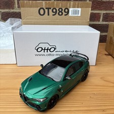 1:18 Ottomobile Alfa Romeo Giulia GTAm Quadrifoglio Green Otto OT989